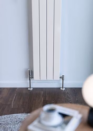 Terma White Steel Wall Mounted Double Panel Radiator H 180.0 cm x W 29.2 cm – 4