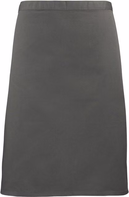 Premier Colours Mid Length Apron in Grey