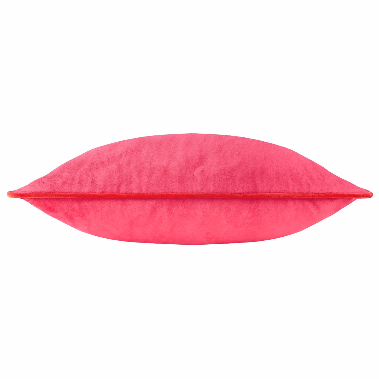 Furn Meridian Velvet Square Cushion in Pink and Red, W/D/H: 45 x 45 x 45 cm – 3