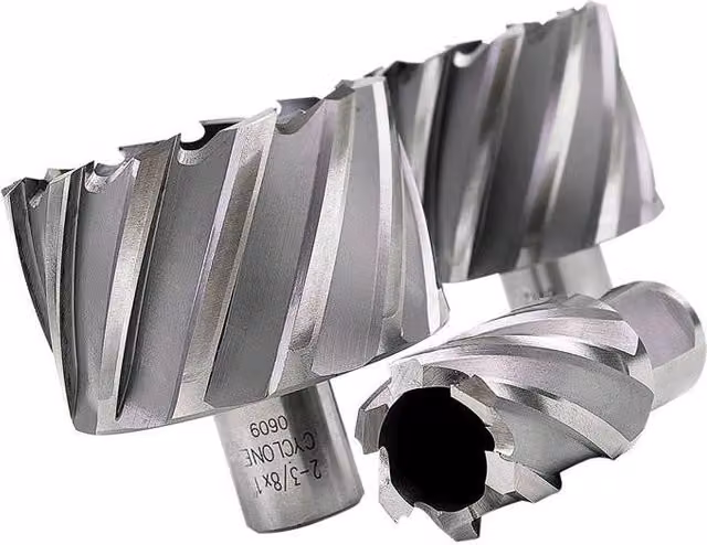 Evolution Short Series Magnetic Drilling Cutter Kit, 3 Piece HSS Set in Silver, 25 mm – 3