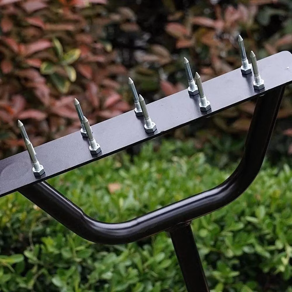 Kelvenix Manual Steel Lawn Aerator Tool in Black – 3