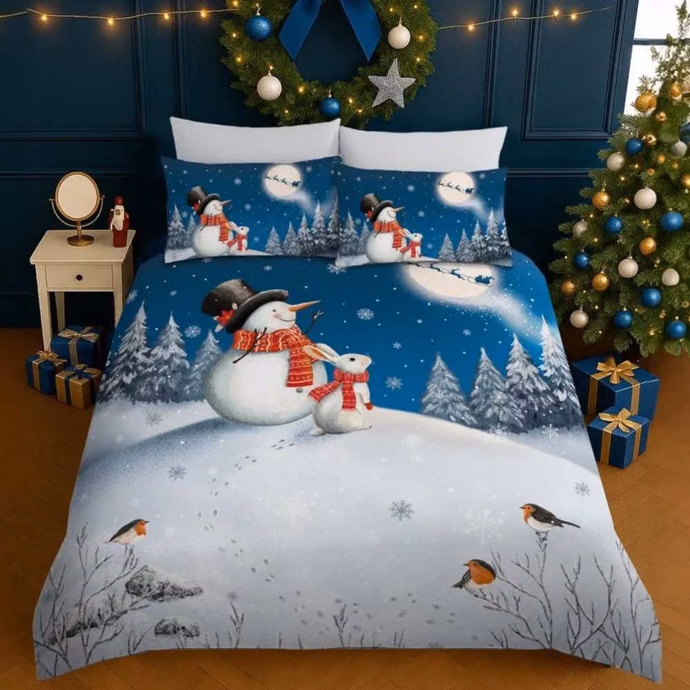 Velosso Magical Wonderland Dream Duvet Cover and Pillowcase Set, Blue, W: 90 cm, H: 200 cm – 2