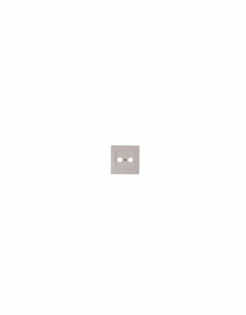 Electrovision White Coaxial TV Wall Plate Cover – 2
