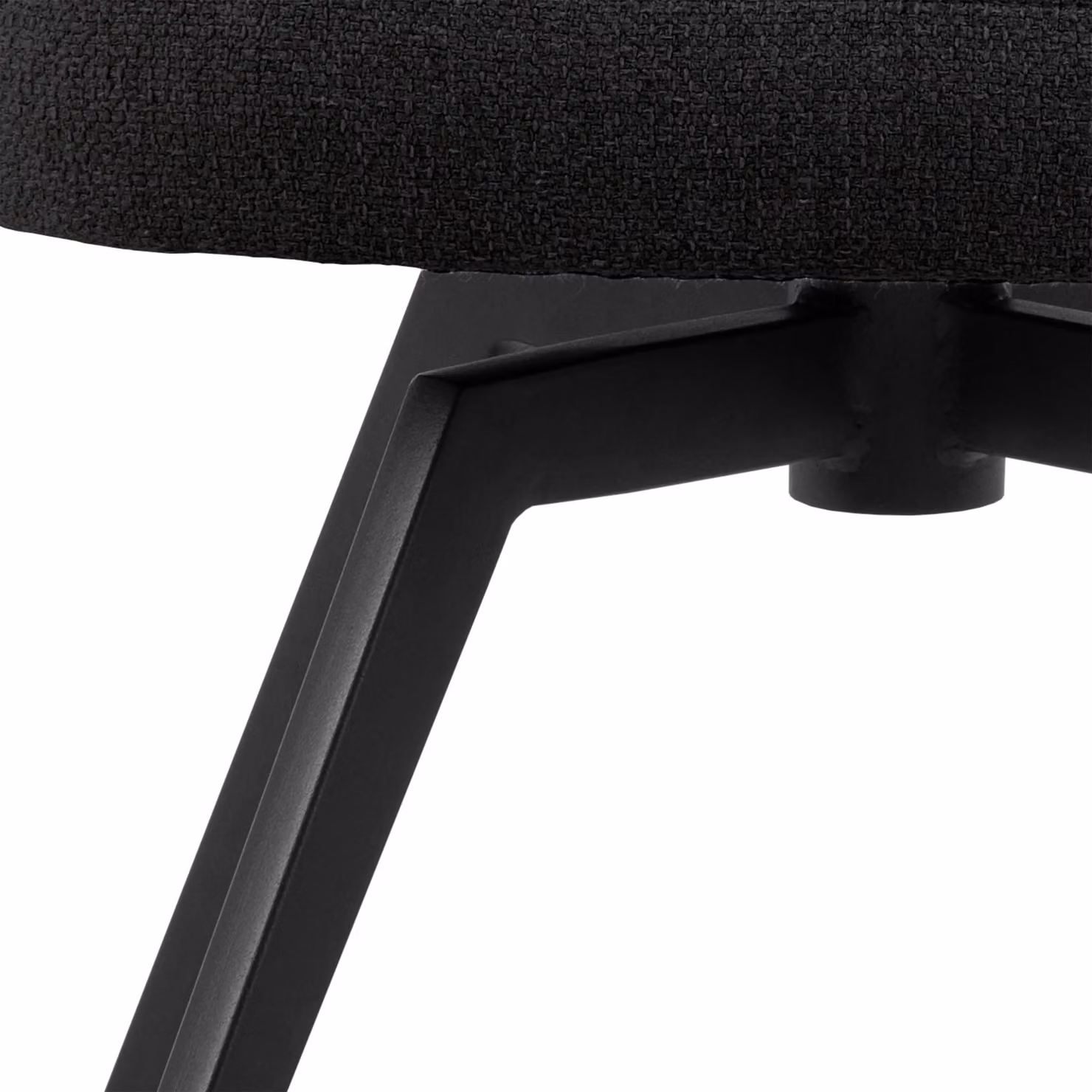 Furniture To Go Darlene Swivel Dining Chair with Armrests in Grey and Black Fabric – 8