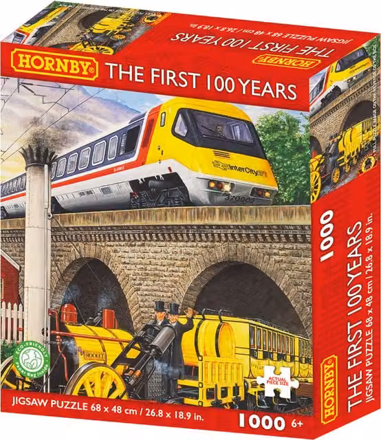 Hornby The First 100 Years 1000 Piece Multicolour Jigsaw Puzzle