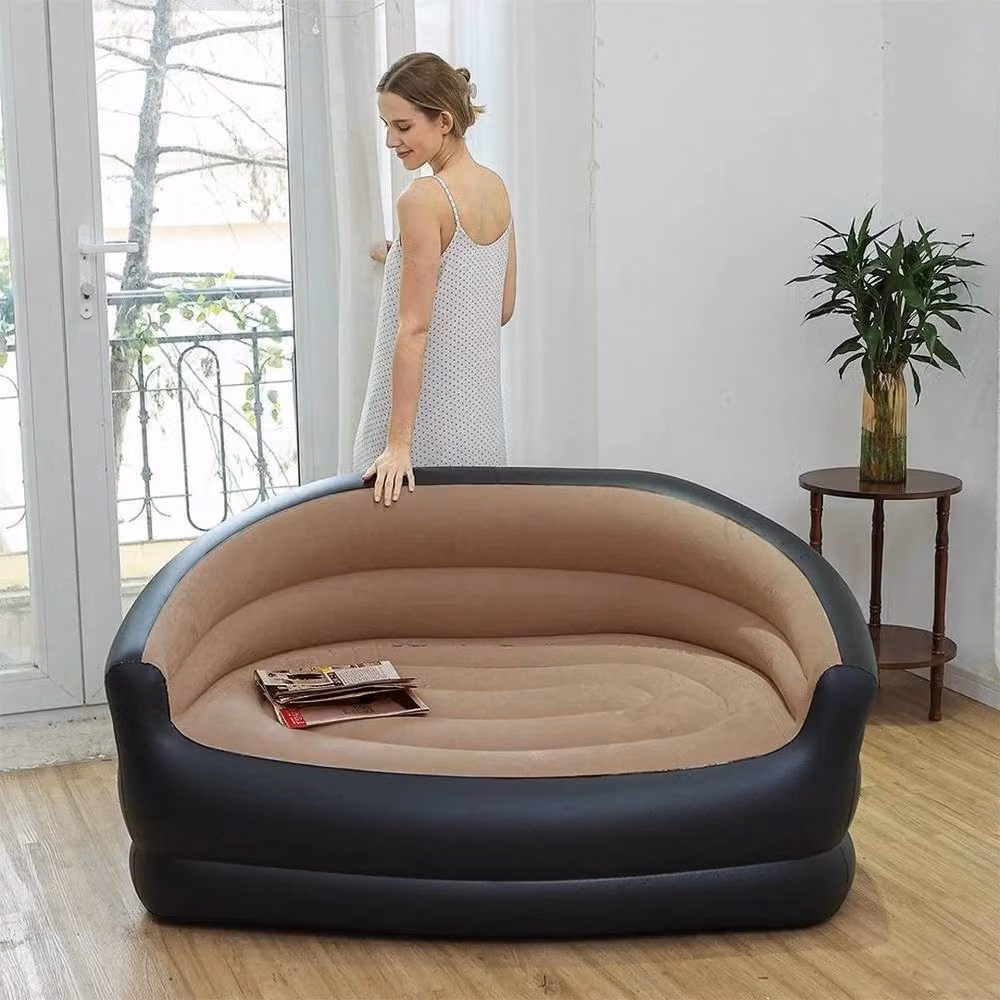 PAWNORA Double Inflatable Sofa Chair in Black – 2