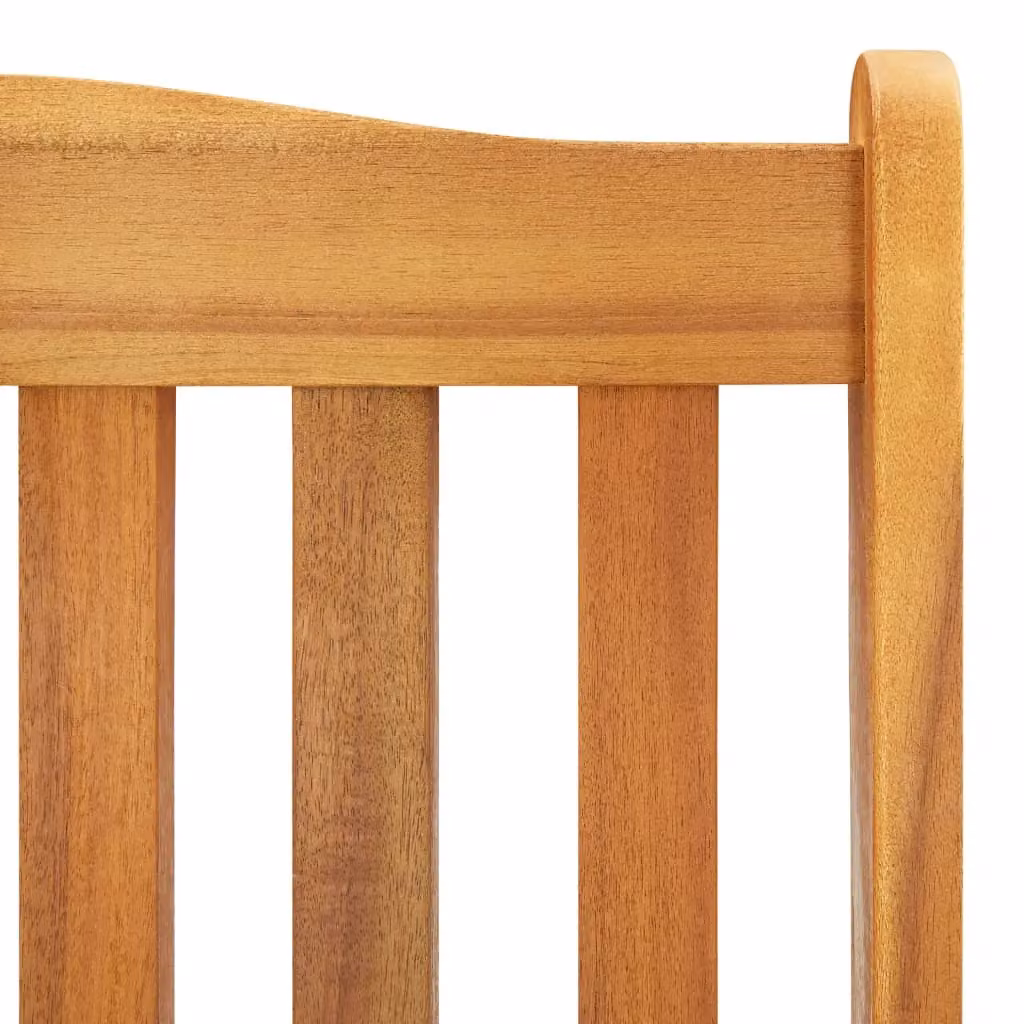 Berkfield Home Rocking Chair in Brown Solid Acacia Wood – 2