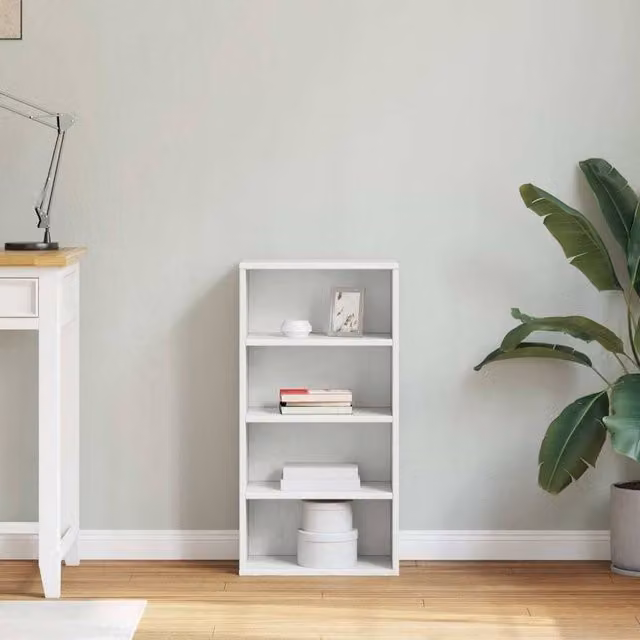 Berkfield Home ODDA Side Cabinet in White Solid Wood Pine, W/D/H: 40 x 24 x 79 cm – 1