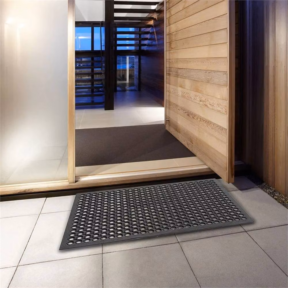 Nordara Black Thick Rubber Mat for Garage, Garden and Work Areas, W: 57 cm x L: 90 cm – 4