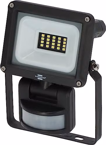Brennenstuhl Jaro 1060 LED Outdoor Floodlight, 10W, 1150 Lumens, Black – 1
