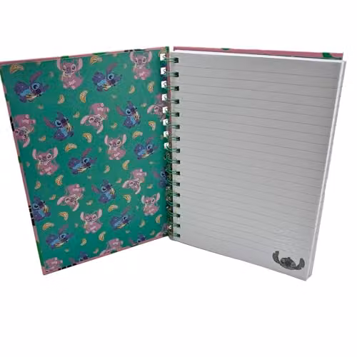 Disney Lilo and Stitch Oh Yeah Whatever Design A5 Wiro Notebook with Lined Paper – 2