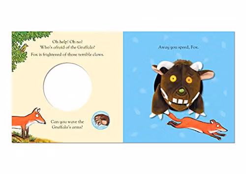 Julia Donaldson My First Gruffalo: The Gruffalo Puppet Book by Macmillan, Multicolour Board Book – 2
