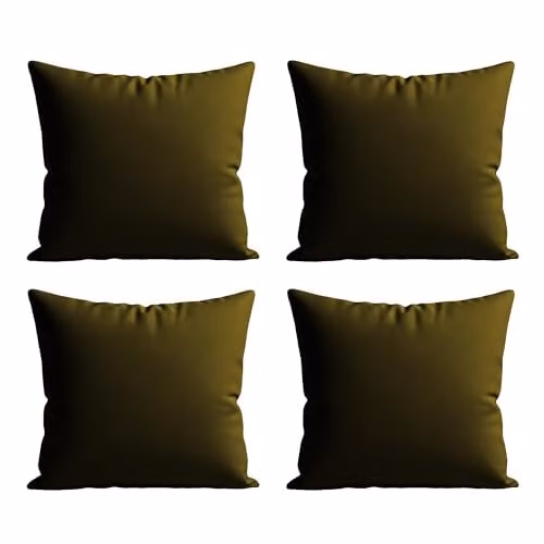 Snug City Waterproof Outdoor Garden Patio Cushion Set, Pack of 4, Brown, W/D/H: 60 x 60 x 60 cm – 6
