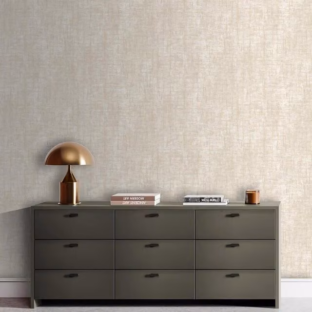 Muriva Abstract Modern Washable Wallpaper in Blue, Gold and Beige