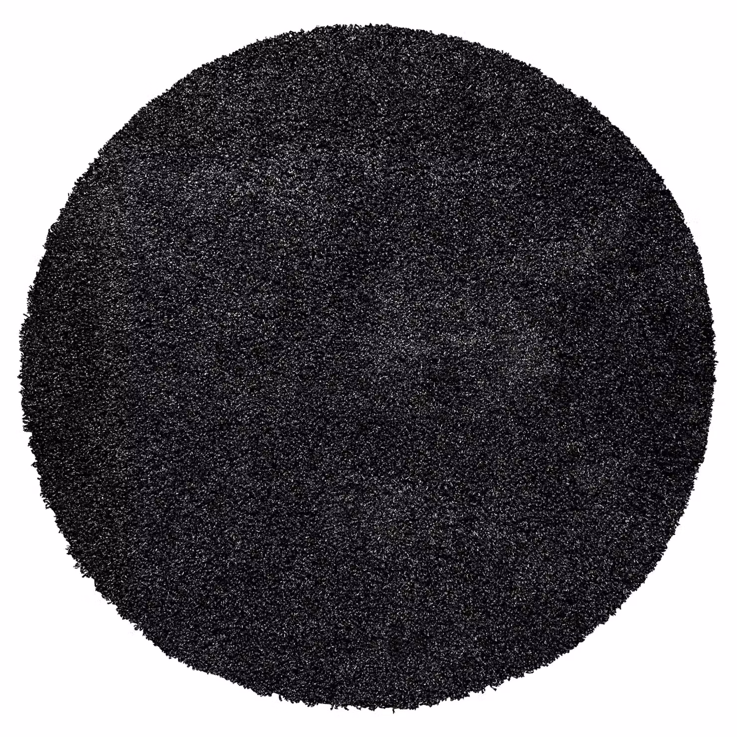 Bravich LTD California Thick Shaggy Round Rug in Green or Anthracite, Diameter: 150 cm – 2