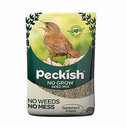 Peckish No Grow Wild Bird Seed Mix, 12.75 kg, Green and Brown – 1