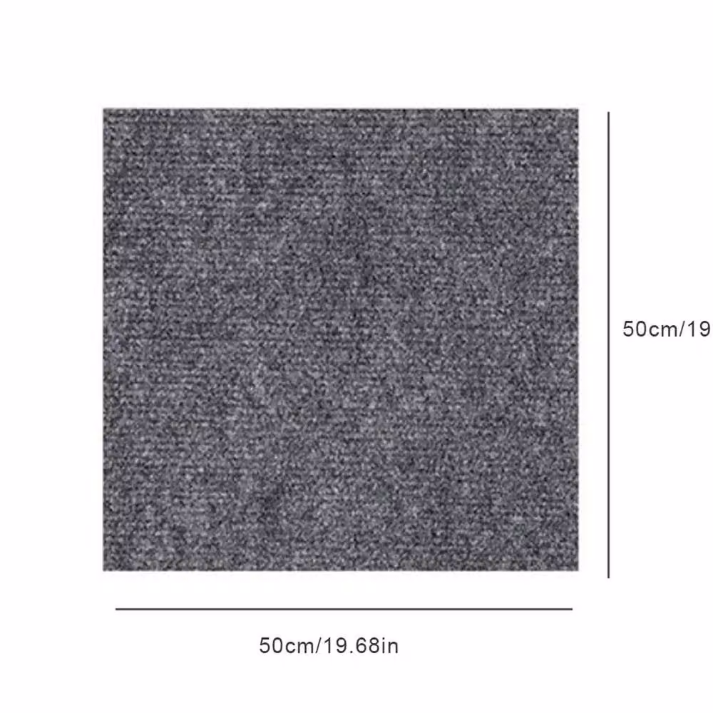 Havendro 20-Piece Self-Adhesive Carpet Tiles, Grey, 50 x 50 cm – 5