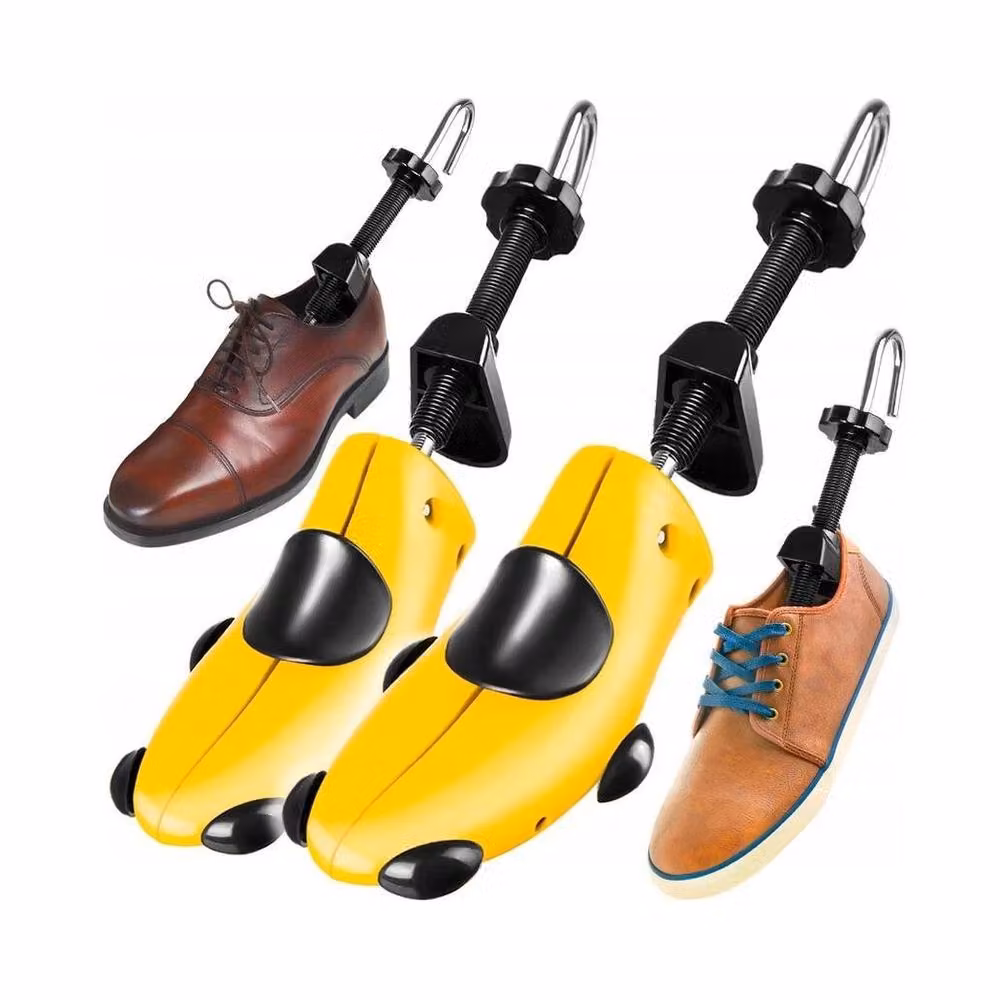 NESTLUNE 2-Piece Shoe and Boot Stretchers, Yellow, W: 100 cm, D: 15 cm – 2