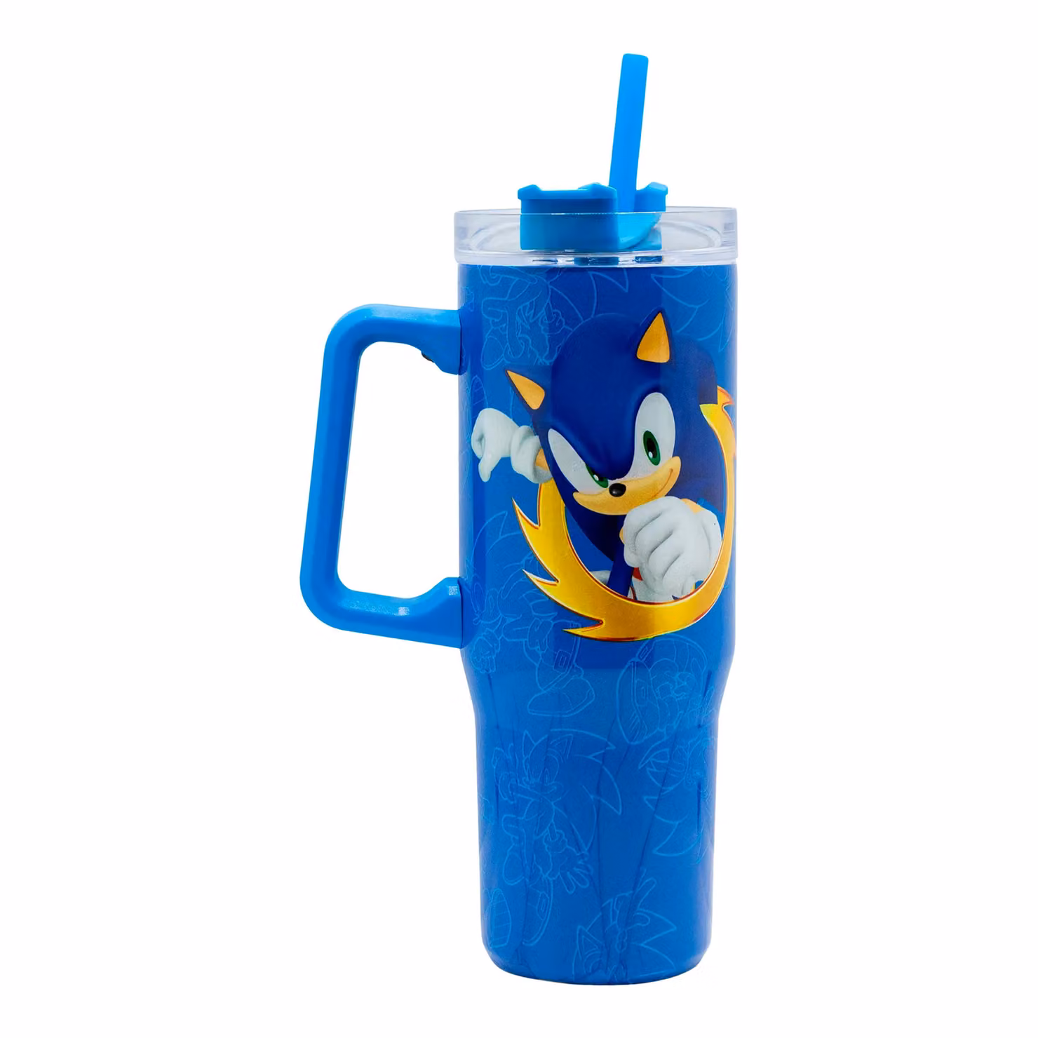 Sonic Insulated Stainless Steel Rambler Mug with Lid, Blue, 940 ml – 2