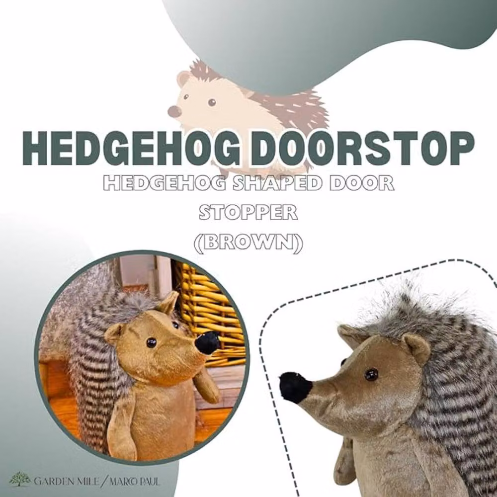 Marco Paul Brown Hedgehog Door Stop – 3