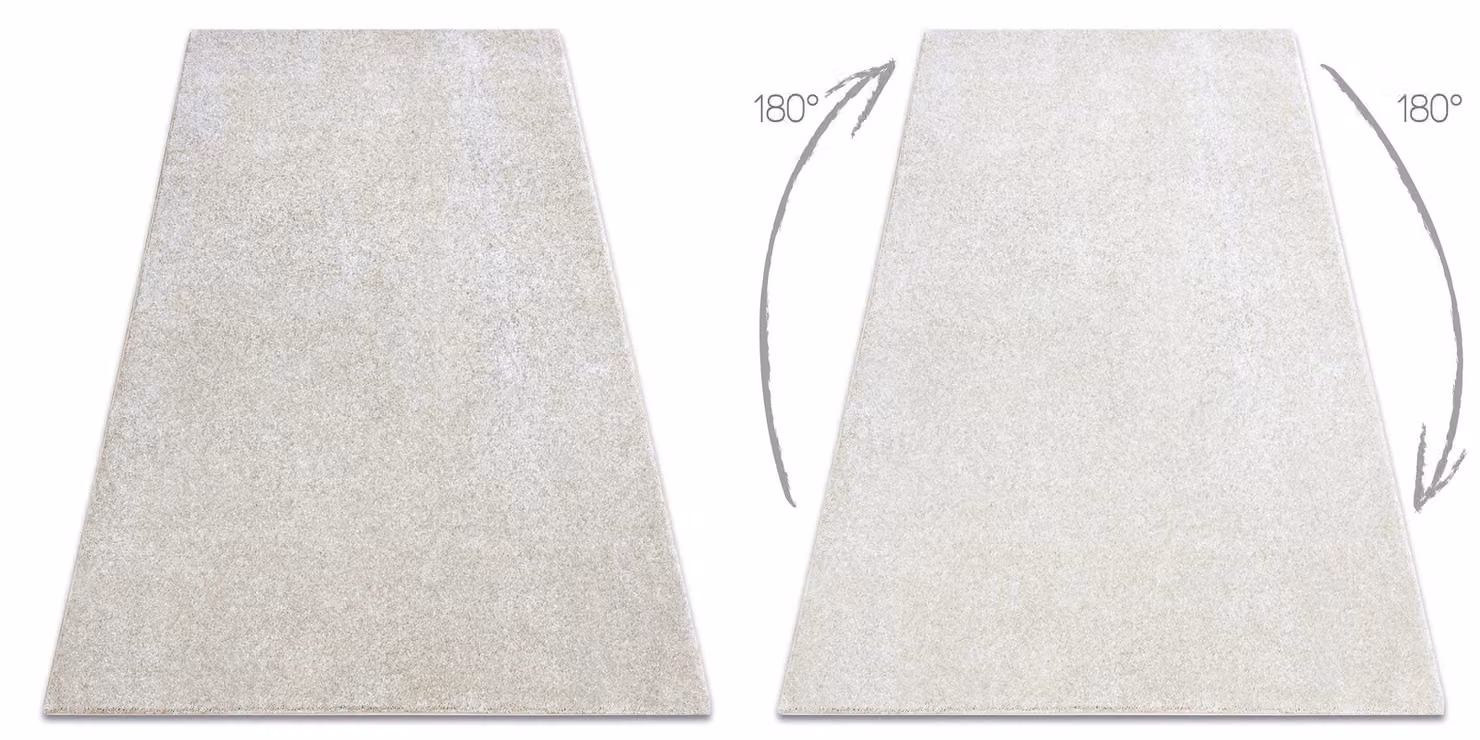 RugsX San Wall-To-Wall Rug in Yellow