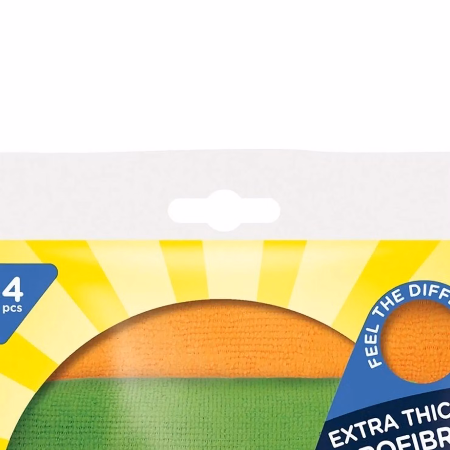 Marigold Let It Shine Microfibre Cloths, Multicolour, Pack of 4 – 2