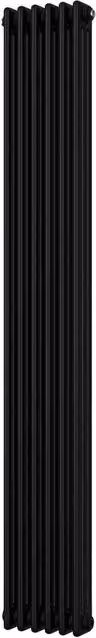 Alpha Black 3 Column Radiator H: 180 cm, W: 28.7 cm