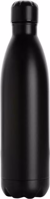 XD Design Vacuum Insulated Stainless Steel Water Bottle, Black, 750ml