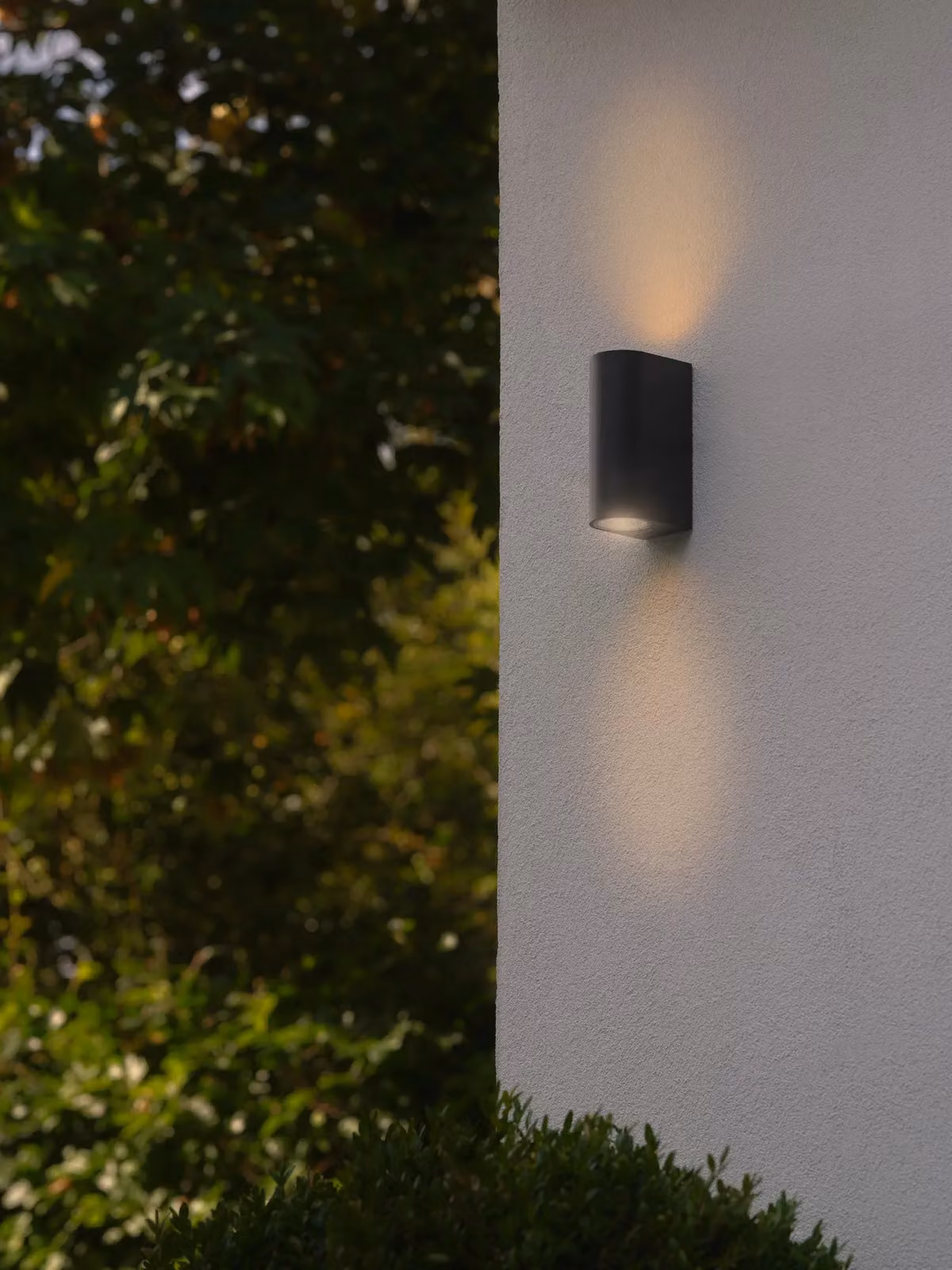 Nordlux Dion Up and Down Outdoor Wall Light in Black Metal with GU10 Socket and IP44 Rating – 3