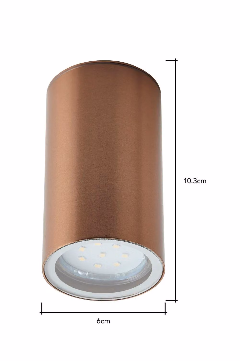 BHS Lighting Jared Copper Outdoor Ceiling Light – 3