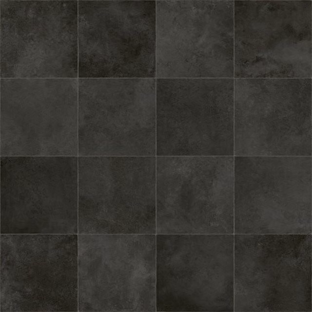 Leoline Black Stone Tile Effect Sheet Vinyl Flooring, 2.0mm Thickness, W: 300 cm x L: 400 cm – 1