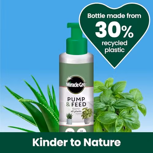Miracle-Gro Pump & Feed All Purpose Plant Food Liquid Tonic, 200 ml – 4