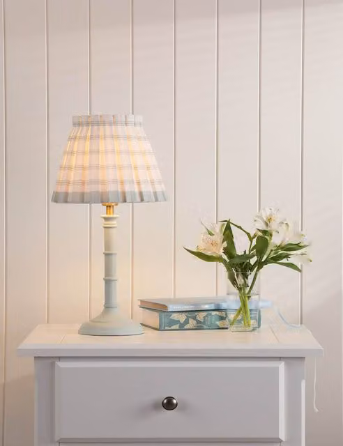 Laura Ashley Farnworth Green Fabric Table Lamp
