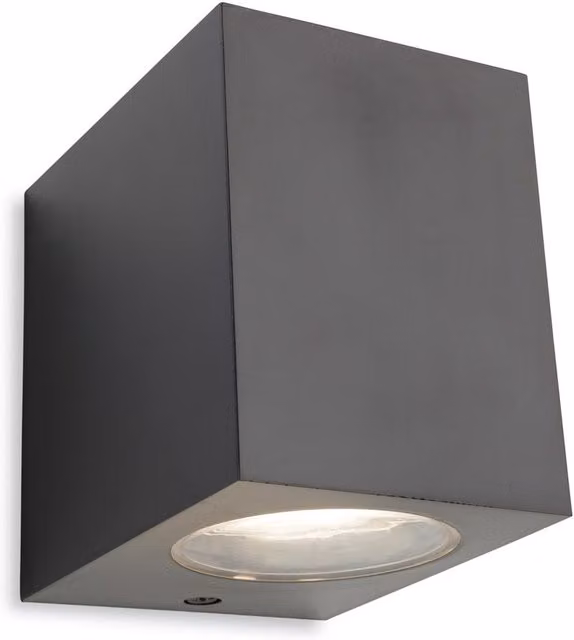 Firstlight Hawk Outdoor Recessed Down Light, Grey, IP54, GU10