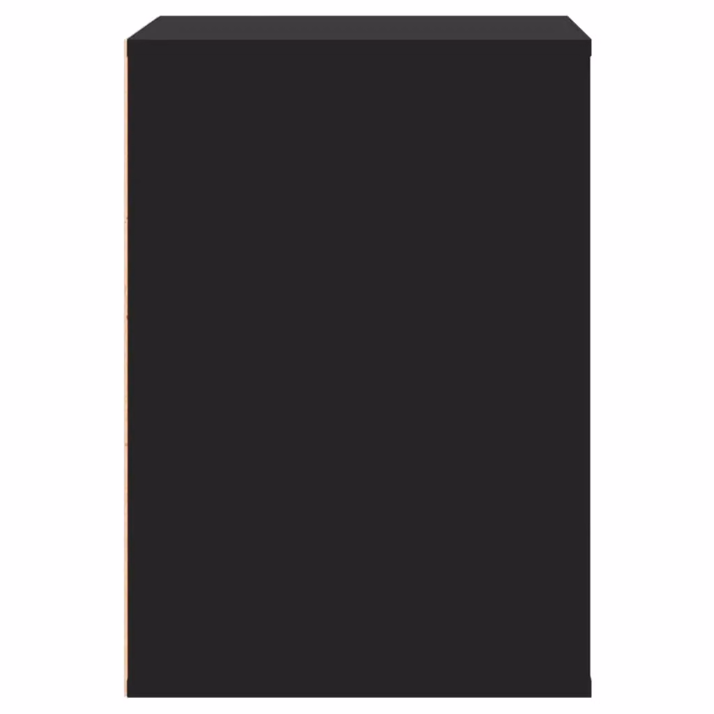 Berkfield Home Corner Chest of Drawers in Black, W/D/H: 60 x 41 x 58 cm – 4