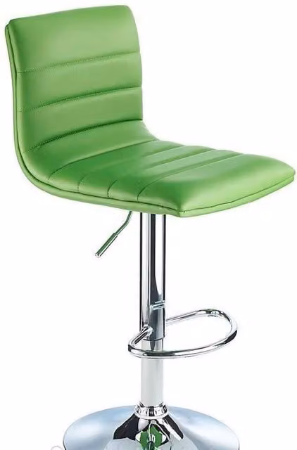 netfurniture Vista Height Adjustable Breakfast Bar Stool in Green