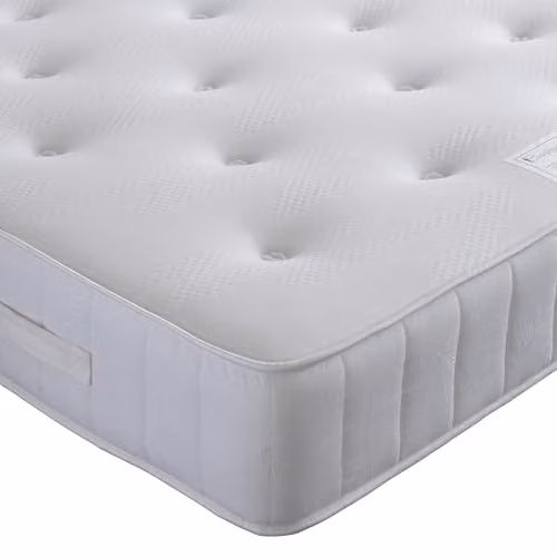 Bedmaster Maestro Hybrid Memory Foam Mattress in White, W/D/H: 90 x 200 x 25 cm