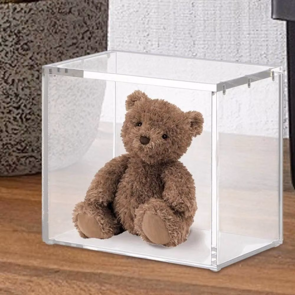 NESTLUNE Premium Acrylic TCG Booster Box Display Case in Clear – 4