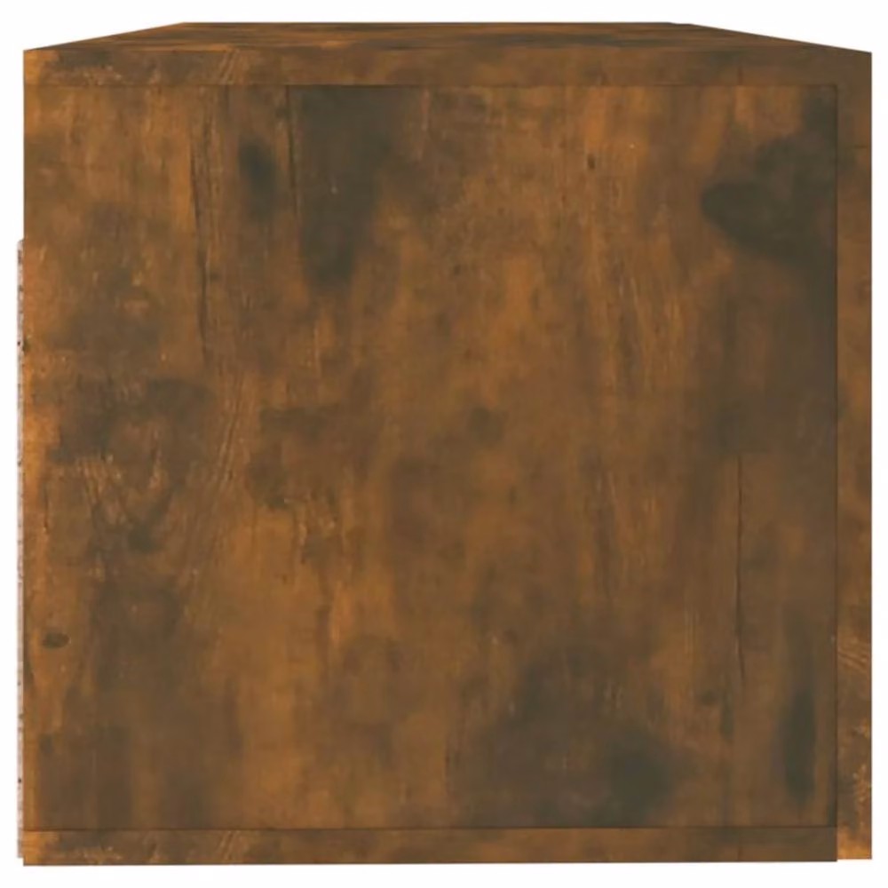 Berkfield Home Wall Mounted Smoked Oak Cabinet in Brown, W/D/H: 100 x 36.5 x 35 cm – 4