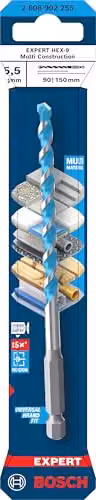 Bosch Multi Construction Drill Bit 5.5 mm Diameter, Length: 150 mm, Width: 90 mm – 2