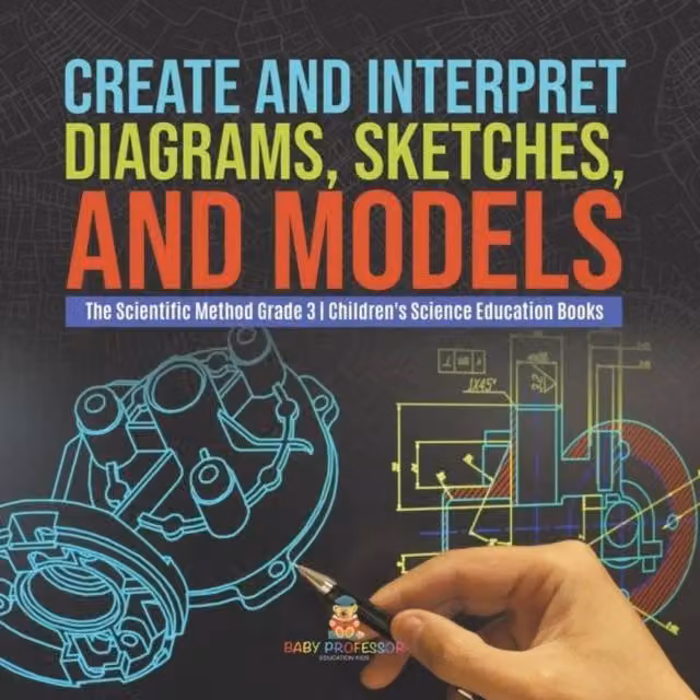 Baby Professor Create & Interpret Diagrams, Sketches, & Models The Scientific in White