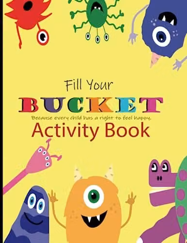 Fill Your Bucket Activity Book for Children in Multicolour