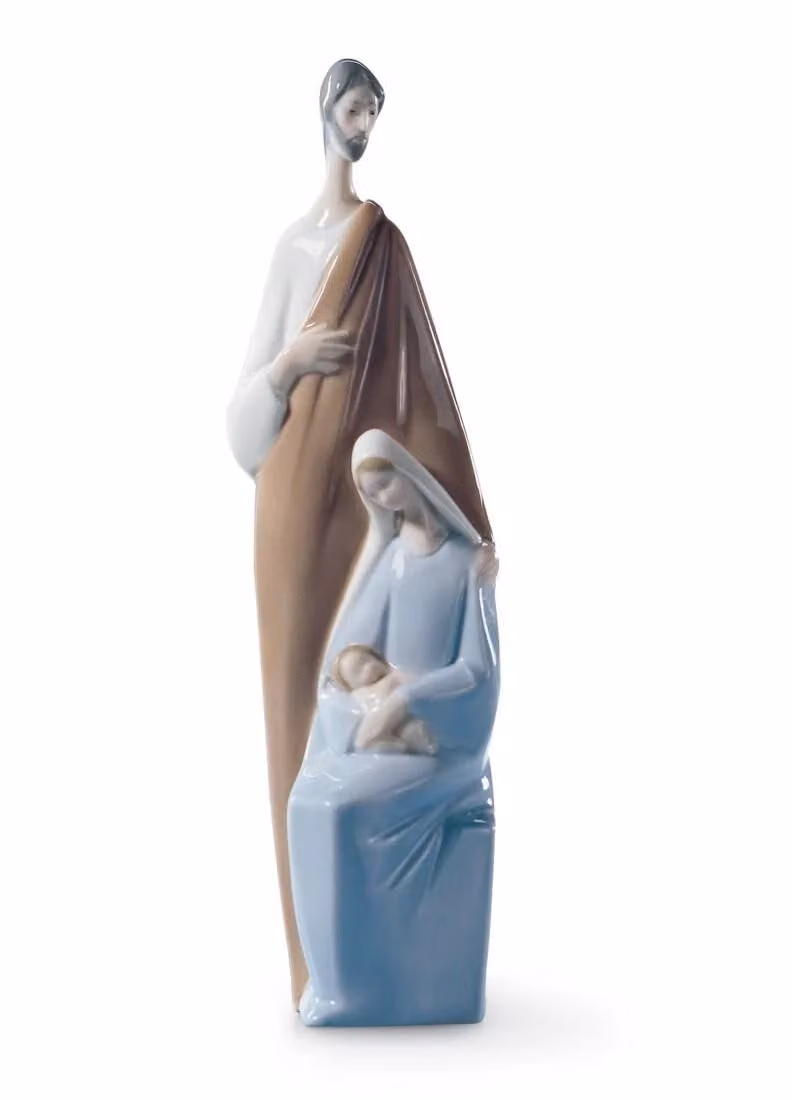 Lladró White Porcelain Nativity Figurine