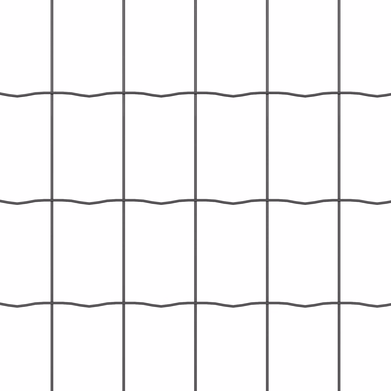 Berkfield Home Euro Fence Grey PVC Coated Steel Rectangular Fencing, H: 0.4 m x W: 10 m – 5