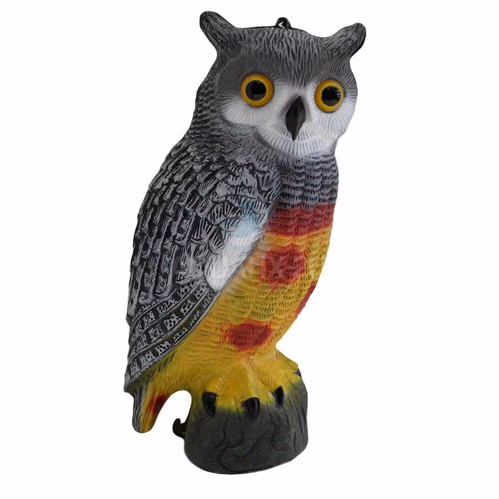 KCT Spetlek Pond Garden Decoy Deterrent Owl in Multicolour – 4