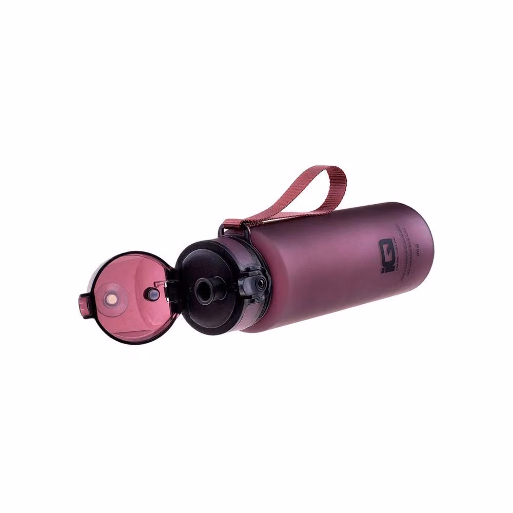 IQ Kahi Purple BPA-Free Plastic Sports Bottle with Screw Cap, 600 ml – 2