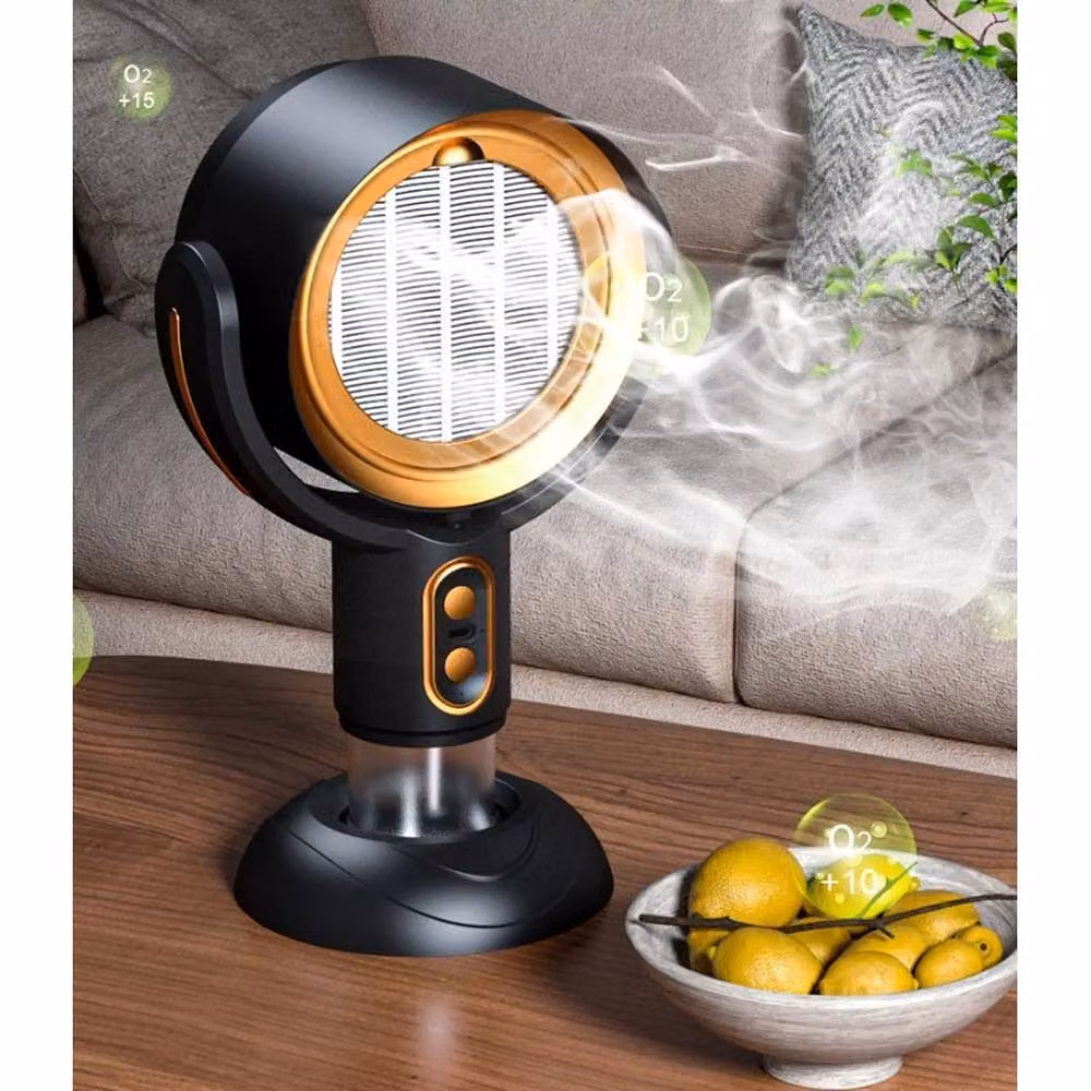 SPETLEK Portable Countertop Smoke Purifier Fan Range Hood in Black – 3