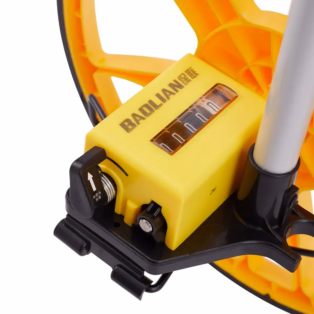 Living and Home Digital Rolling Measuring Wheel in Yellow – 2