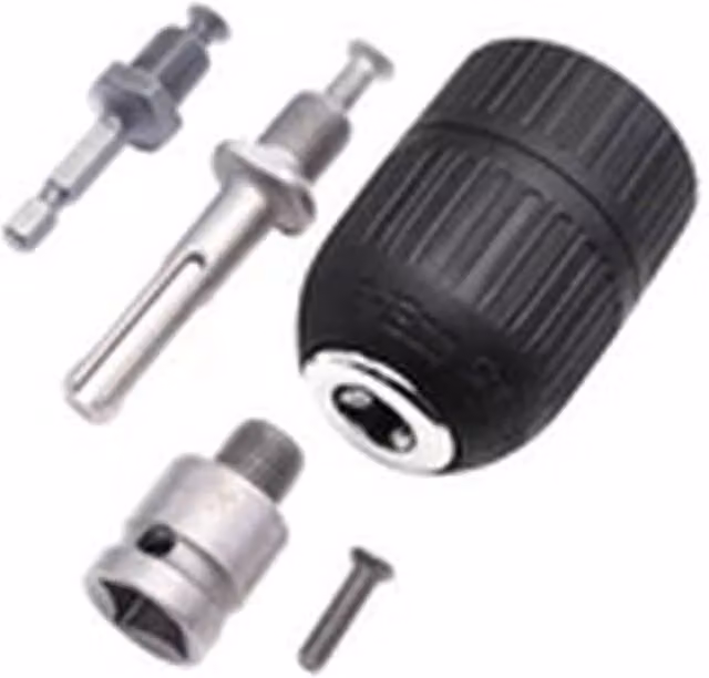 EONLION Black 1/2 inch SDS to 2-13mm Keyless Drill Chuck Adaptor