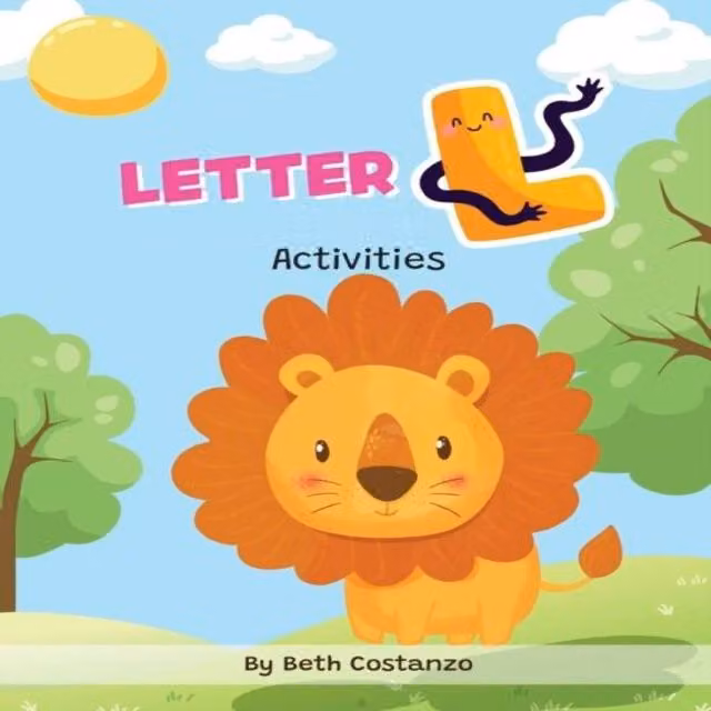 Beth Costanzo Letter L Activity Workbook Paperback by Majestic Learning Publishers, Multicolour